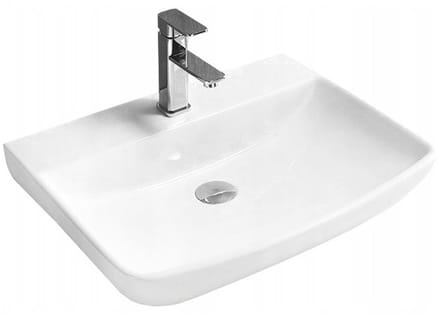 Mexen Lili opzetwastafel 60 x 47 cm, wit - 21136000