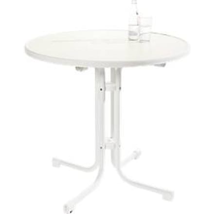 Quickstep tafel, bestand tegen desinfecterende middelen, ø 700 mm