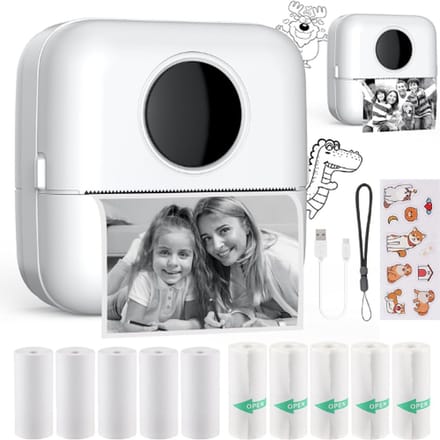 Sticker Printer - Sticker Papier - Sticker Maker - Sticker Printer Mini - Mini Printer Papier - Mini Printer Voor Mobiel - Printer Voor Stickers - Sticker Printer Papier - Mini Printer - Pocket Printer - Pocket Printers - Pocket Printer Papier
