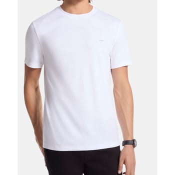 T-shirt Korte Mouw MICHAEL Michael Kors CB95FJ2C93 SLEEK INT MK HEM