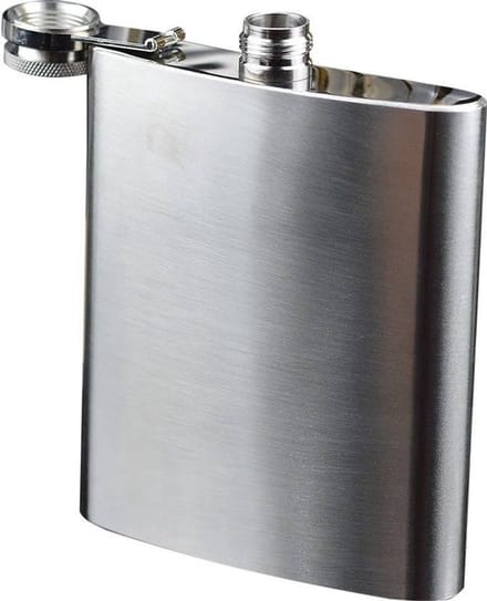 Livenzo roestvrijstale heupfles - flagon 8OZ - 237ML