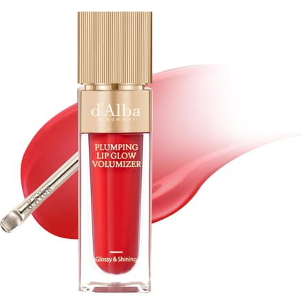 Glow Volumisant Lèvres Hydratant Gloss à Lèvres Teinté Hypoallergénique Plumper Lèvres [d'Alba Officiel] d'Alba (Rose rubis)