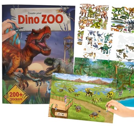Create your DINO ZOO Educatieve boeken (spelletjes en raadsels)
