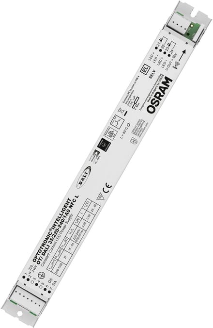 Osram LED Driver | OPTOTRONIC Intelligent - DALI NFC (SELV) 35/220...240/1A0 NFC L15V/54V | DALI Dimbaar IP20
