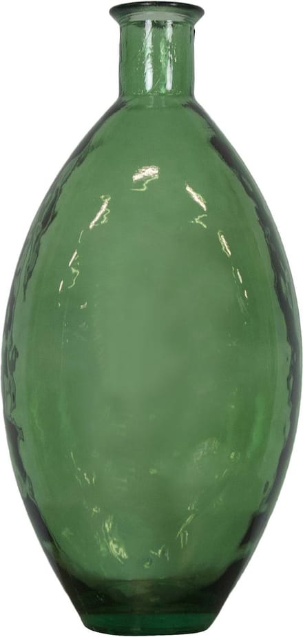 DKNC - Vaas Philip - Gerecycled glas - 29x29x59 cm - Groen