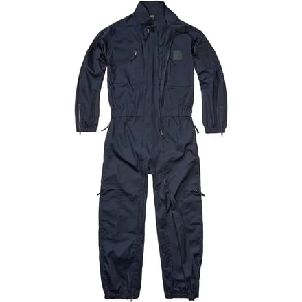 Brandit Flight Jumpsuit Met Lange Mouwen Blauw S Man