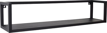 LOFT42 Vegas Wandplank - Zwart- 90x20x20