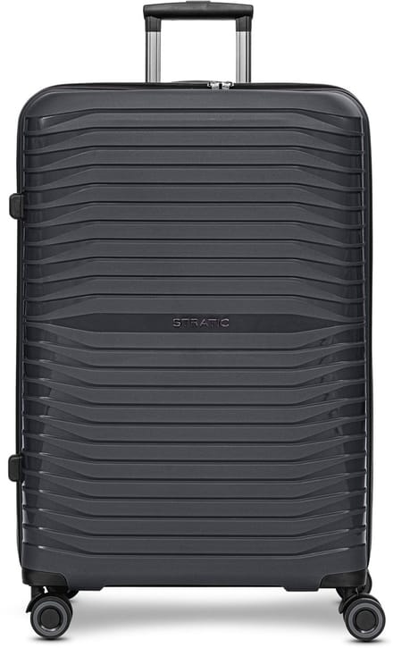 Stratic Shine 4 wielen Trolley 76 cm - Harde bagage - TSA slot - black