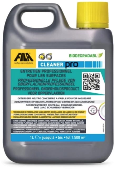 FilaCleaner - neutraal wasmiddel geconcentreerd - Fila - 1 L