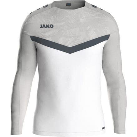Jako Iconic Sweater Kinderen - Wit / Zachtgrijs | Maat: 164