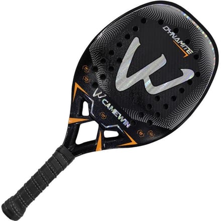 3K Transparant Carbon Strandrackets Strandtennisrackets black