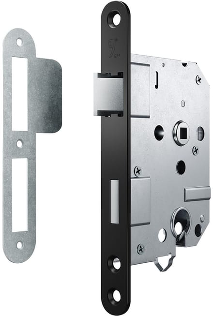 Insteekslot - Zwart - GPF - GPF0100.1Z Cilinderslot PC55 Zwart egaal
