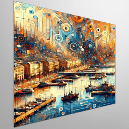 Kunstprint | Wanddecoratie | Dibond | 20 × 20 cm