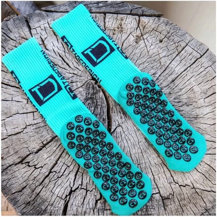 Tapedesign Allround Classic Gripsokken - Turquoise Maat 37-48