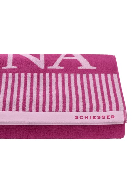 Saunahanddoek 75x200 fuchsia - SCHIESSER Home 75*200