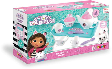 Smoby - Gabby's Dollhouse - Gabby Tea Set - Vanaf 3 jaar.