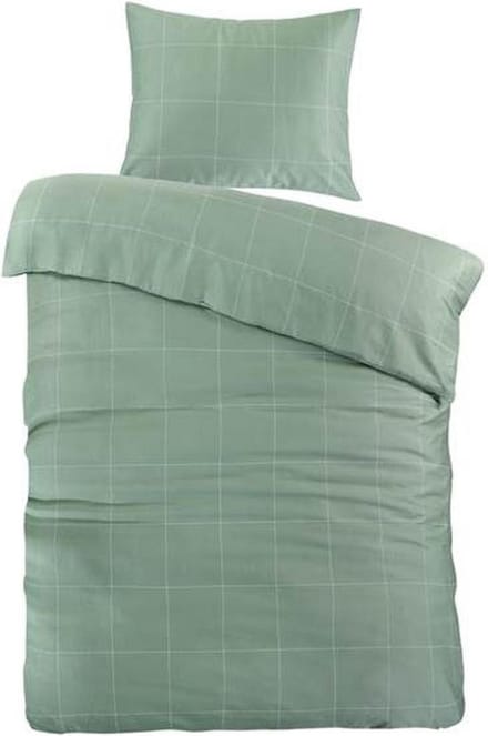 Papillon Cadiz Dekbedovertrek - Eenpersoons - 140x200/220 cm - Green