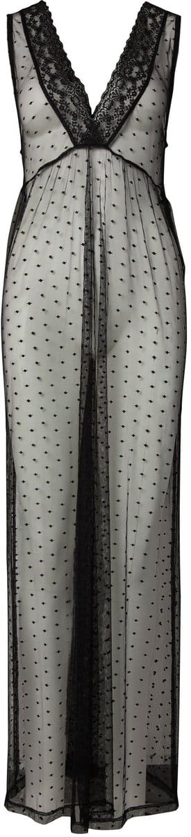 Pieces Maxi jurk PCMILJE KANT