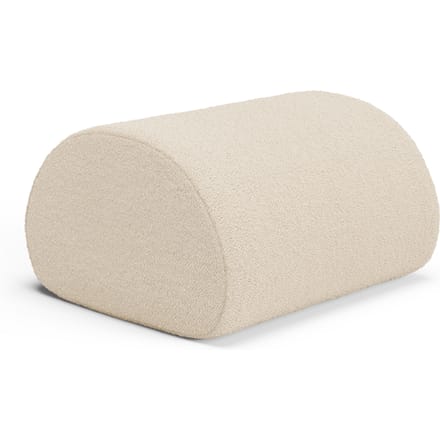 Ferm Living Rouli poef - off-white (Bouclé)