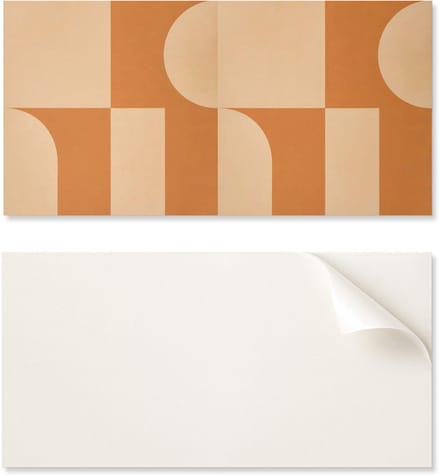 Zelfklevend vinyl woondecoratie-element 100x50 cm abstract geometrisch patroon
