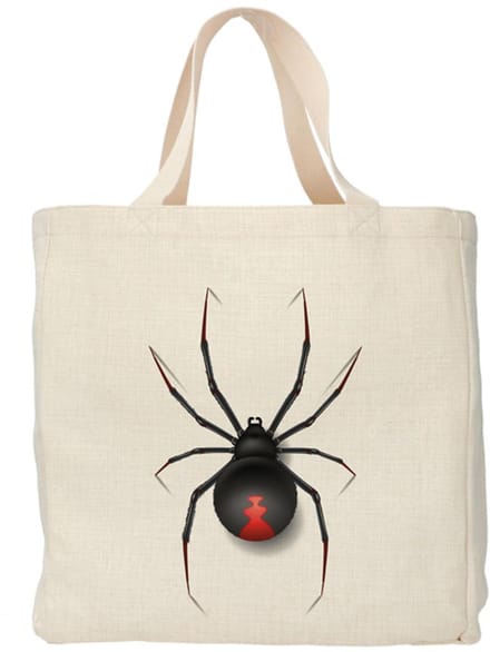 Shopper - Tas - Design - Insect - Spin - Linnen - Kleurvast