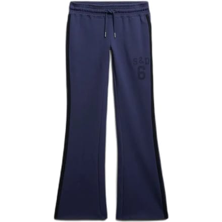 Vrouwelijke flare joggingbroek Superdry Athletic Essentials Stripe