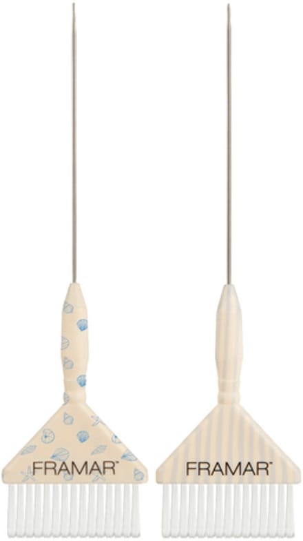 Framar - Beach Bum - 2pc PinTail Big Daddy Color Brush Set