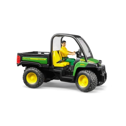 Bruder 2490 John Deere Gator 855D met chauffeur