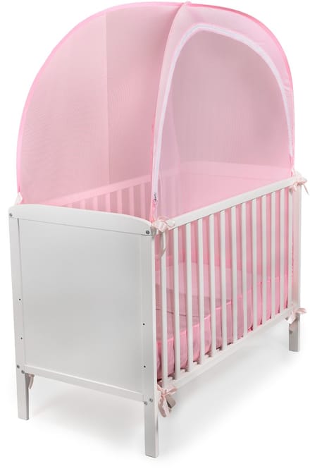 Deconet Pop out klamboetent voor ledikant, 130x70cm, roze