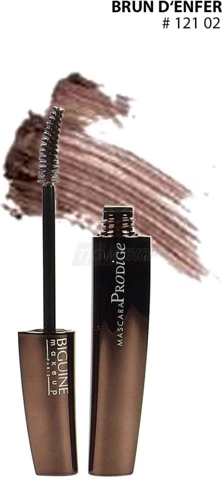 BIGUINE PARIS - MASCARA PRODIGE - 12102 Brun dÂ´Enfer Oogmake-up Cosmetica 8ml