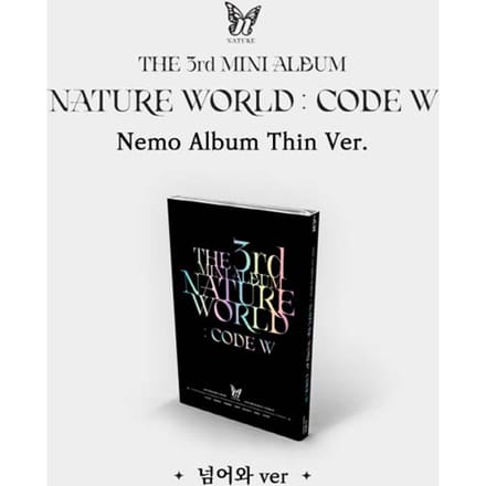 NATURE Het 3e Mini-album 'NATURE WORLD' : CODE W' Nemo Album come over