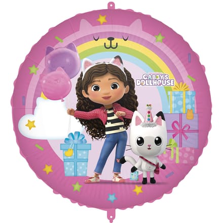 Vegaoo - Gabby's Poppenhuis folieballon 46 cm