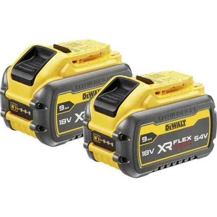 DEWALT DCB547X2-XJ Gereedschapsaccu 54 V 9.0 Ah Li-ion