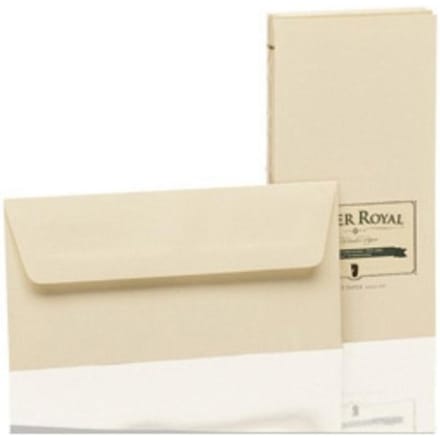 Rössler papier paper royal enveloppen - chamois