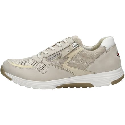 Gabor Rollingsoft Veterschoenen Laag - beige - Maat 3.5