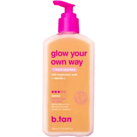 B.Tan Glow Your Own Way 1 Hour Express Self Tan Lotion 236 ml