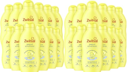 Zwitsal - Zeepvrij Schuimbad - 24 x 200 ml