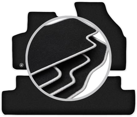 CARLUX-SILVER automatten voor: Daewoo Rezzo minivan (2000-2011)