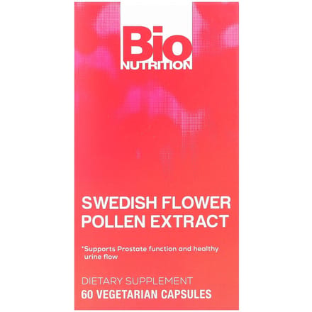 Zweeds Pollen Extract, 500mg, 60 Vegetarische Capsules