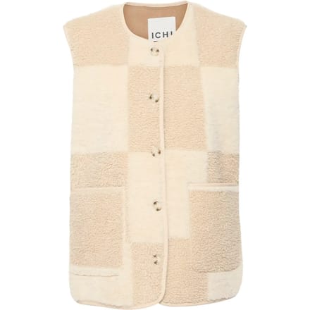Regular fit gilet van teddybont, model 'Ihtonza'