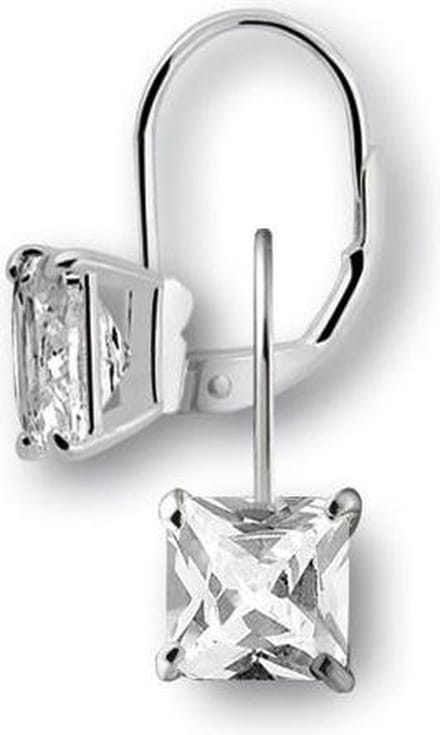 Montebello Oorbellen Mona XL - 925 Zilver Gerhodineerd - ∅10mm - 15mm