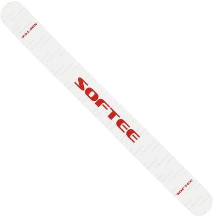 Softee Paddle Racketbeschermer Transparant Rood 1t