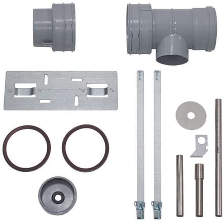 Vaillant Set 8: T-stuk DN 100 PP (MFB) voor condenswateraansluiting DN 15, 0020042774