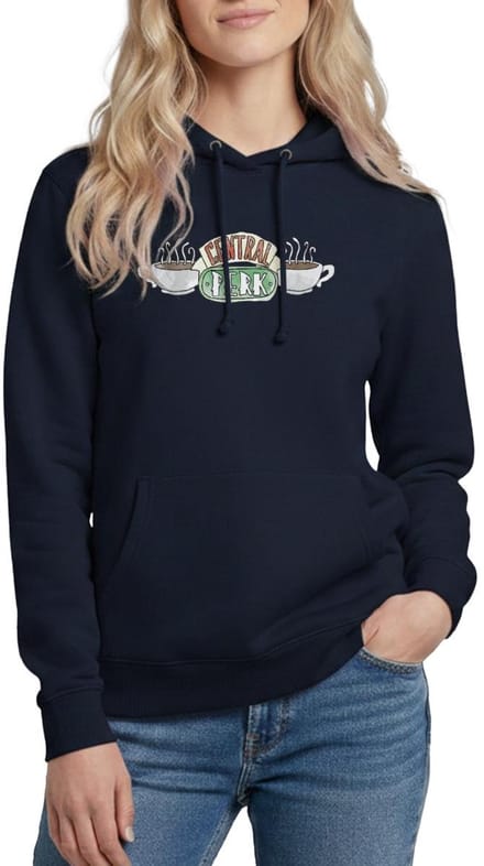 Friends Central Perk Logo Sketch Hoodie Dames