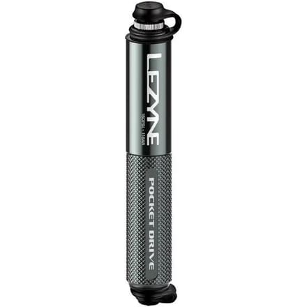 Lezyne Pocket Drive Hv Mini Pomp Zwart 90 Psi