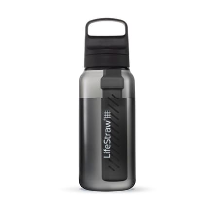 LifeStraw waterfilterfles Go 2.0 Nordic Noir 1 liter - Zwart