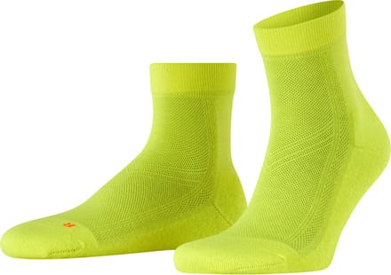 FALKE Cool Kick eenkleurig functioneel materiaal sokken unisex geel - maat 39-41