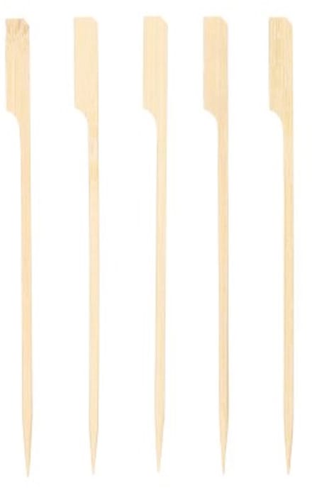 6x 250 Fingerfood spiesjes pure 18 cm Golf