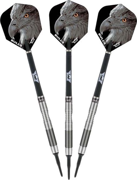 Bull's Eagle 2 85% Tungsten - Softtip Dartpijlen - 20 gram
