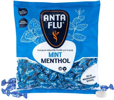 Anta Flu - Keelpastilles Mint Menthol - 1kg
